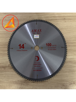 Lữoi cưa gỗ tự nhiên  350mm Amax -TQ